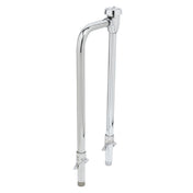 T&S Brass B-0455 Vacuum Breaker Unit 1/2" IPS Piping Slip Flanges For Mounting On 45° Surface