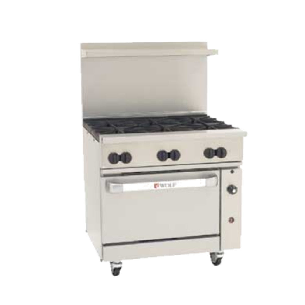 Wolf C36C-6B_LP Challenger XL™ Restaurant Range Gas 36"