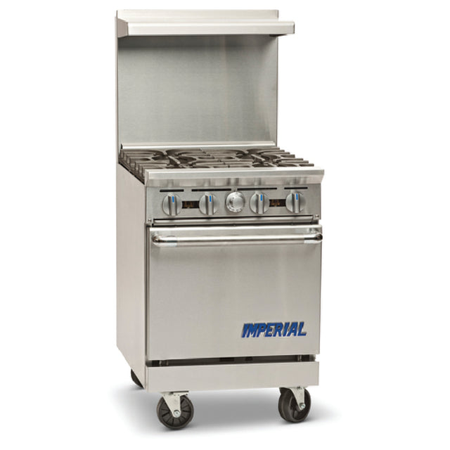 Imperial IR-4_NAT (QUICK SHIP) Pro Series Restaurant Range Gas 24"W