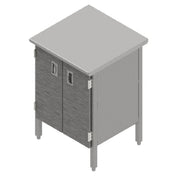 John Boos EBHS6-3060 Work Table Cabinet Base With Hinged Doors 60"W X 30"D