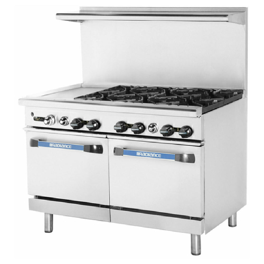 Turbo Air TARG-12G6B_LP Radiance Restaurant Range Gas 48"