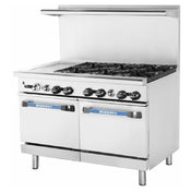 Turbo Air TARG-12G6B_LP Radiance Restaurant Range Gas 48"