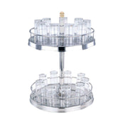 Bon Chef 61110 Glass Stand Revolving 17" L X 17" W X 23-3/4" H