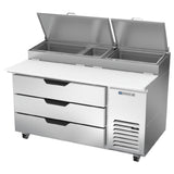 Beverage Air DPD60HC-3 Pizza Top Refrigerated Counter One-section 60"W