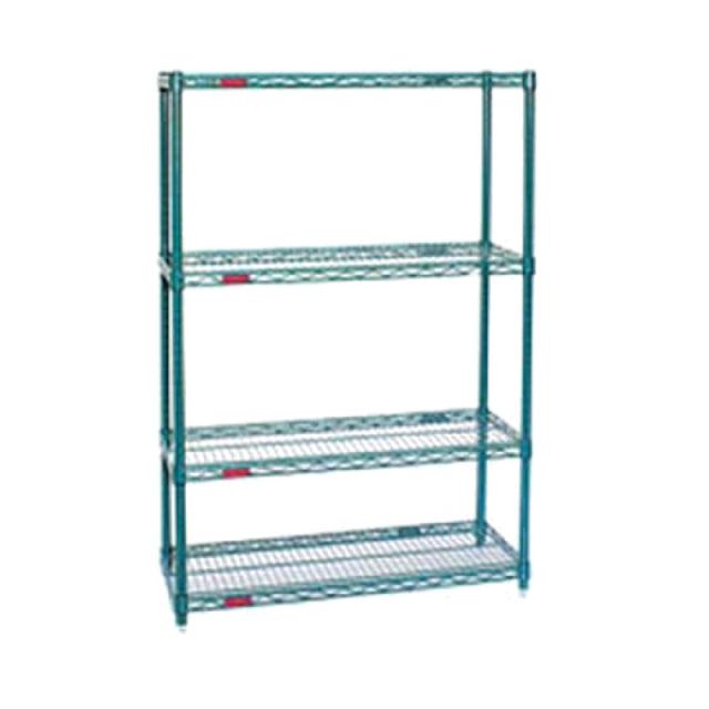 Eagle S4-74-1836VG-X Starter Shelving Unit 4-tier 36"W X 18"D X 74"H