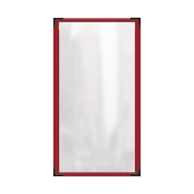 Risch TES 5.5X11-LEATHERETTE Deluxe Sewn Leatherette Menu Cover (specify Color)