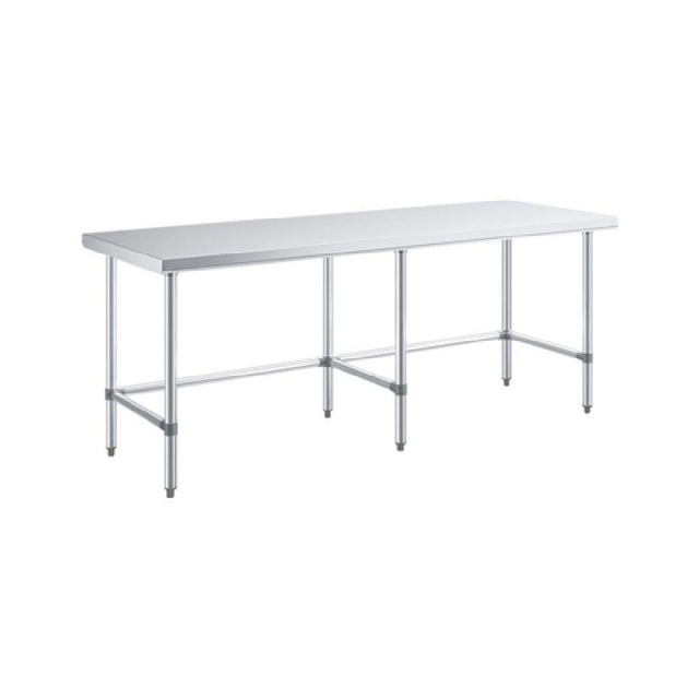 Sapphire Manufacturing SMTEO-3096G Worktable 96"W X 30"D X 35"H 18/430 Stainless Steel