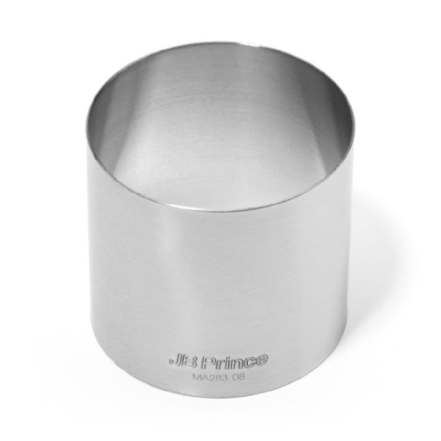 JB Prince MA283 08 JB Price Seamless Ring 3-1/10" Dia. X 2-9/10"H Round