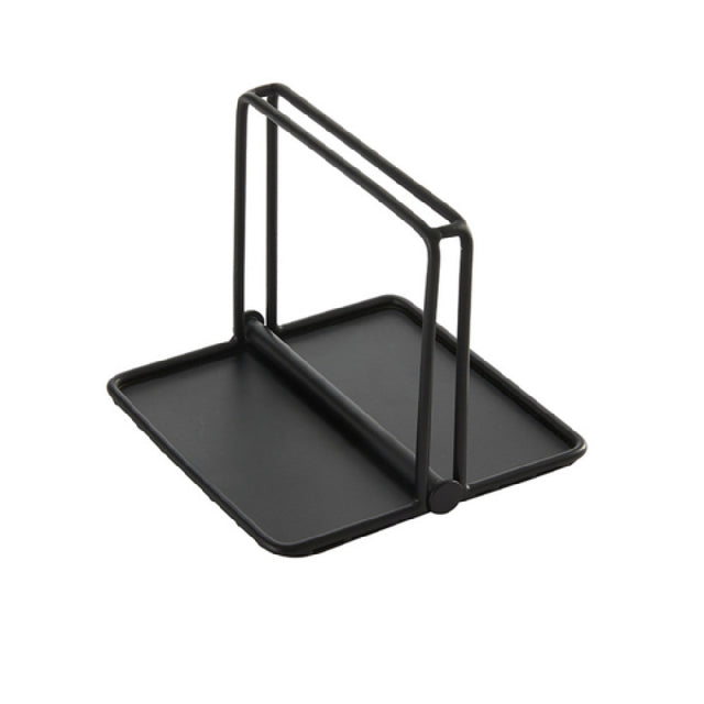 American Metalcraft NHB66 Napkin Holder Black Weighted