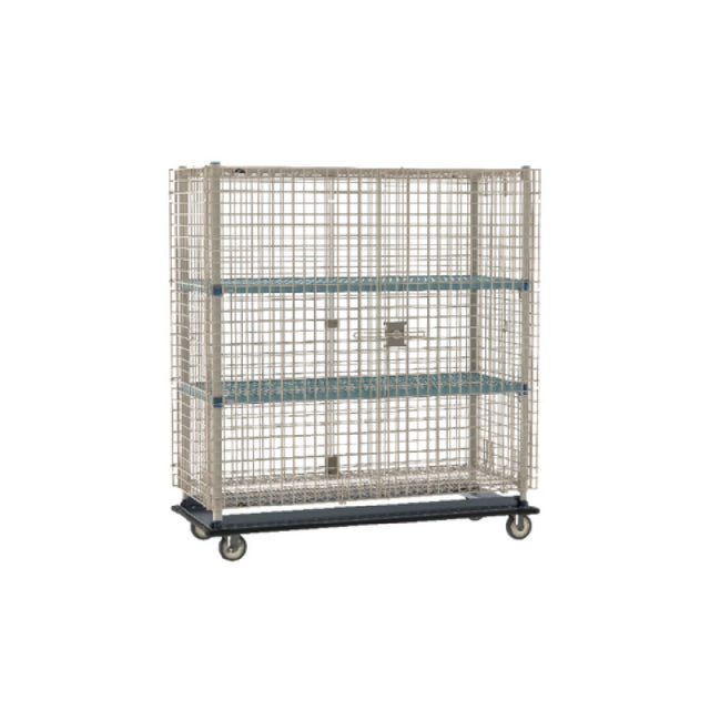 Metro MQSEC56LE-2MQ - MetroMax® Q Security Unit, Mobile, 63-1/8"W X 28-1/16"D X 68-1/2"H