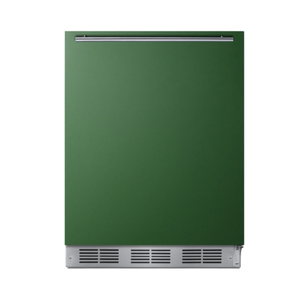 Summit BRF631BKGADA Undercounter Refrigerator-Freezer 5.1 Cu.ft. Capacity 23.63"W X 23"D X 32.13"H