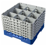 Cambro 9S1114168 Camrack® Glass Rack With (6) Soft Gray Extenders Full Size