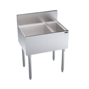 Krowne KR19-MS26L Royal Series Underbar Speed Multi Station 26" Overall Size 18" Ice Bin On Left