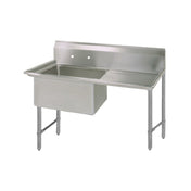 BK Resources BKS6-1-18-14-18RS Sink One Compartment 40-3/16"W X 23-1/2"D X 44-1/16"H Overall Size