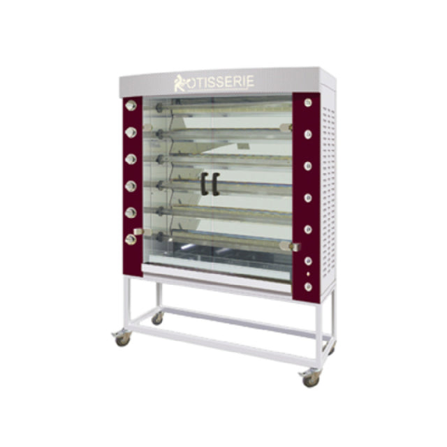 Rotisol FB1400-6G-SSP FlamBoyant Infrared Rotisserie Oven Gas Countertop