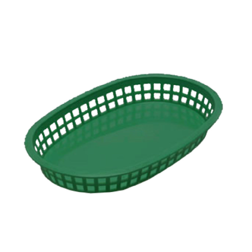 TableCraft Products 1076FG - Chicago Platter Basket, 10-1/2" X 7-1/4" X 1-1/2", Oval
