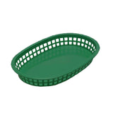 TableCraft Products 1076FG - Chicago Platter Basket, 10-1/2" X 7-1/4" X 1-1/2", Oval