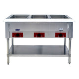 Atosa CSTEA-3C CookRite Steam Table Electric Dry Or Wet Heat