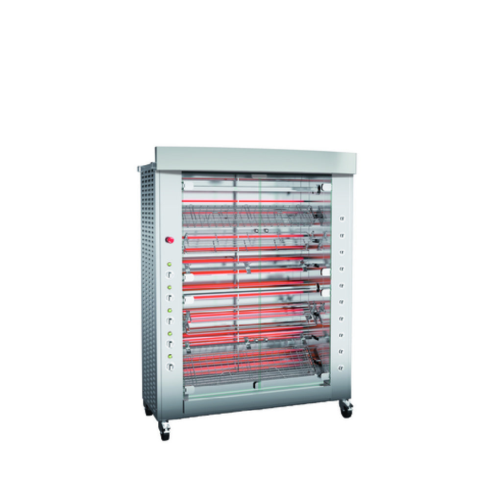 Rotisol GF1375-8E-SS GrandFlame Rotisserie Oven Electric Floor Model