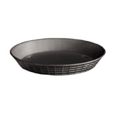TableCraft Products 13759BK - Platter Basket, 9" Dia. X 1-1/4"H, Round