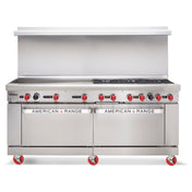 American Range AR-48G-4B-CL-SBR_LP Restaurant Range Gas 72"
