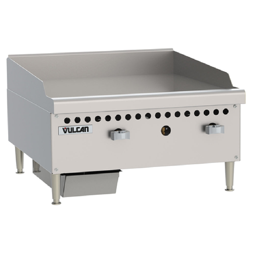 Vulcan VCRG24-M-QS-PLATINUM_LP - (Quick Ship) Griddle, Countertop, Gas