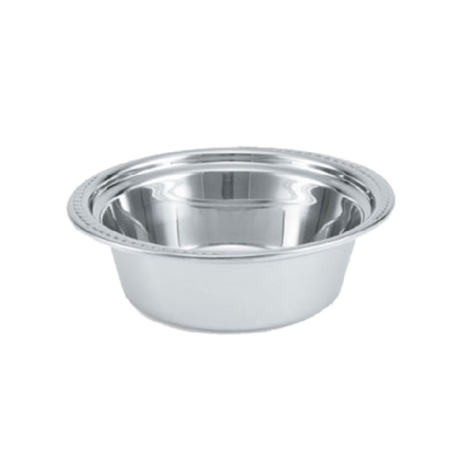 Vollrath 8230510 Miramar™ Decorative Round Casserole 4.1 Quart (3.9L) 4" Deep