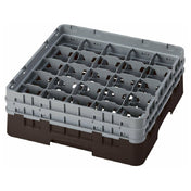 Cambro 25S434167 Camrack® Glass Rack With (2) Soft Gray Extenders Full Size