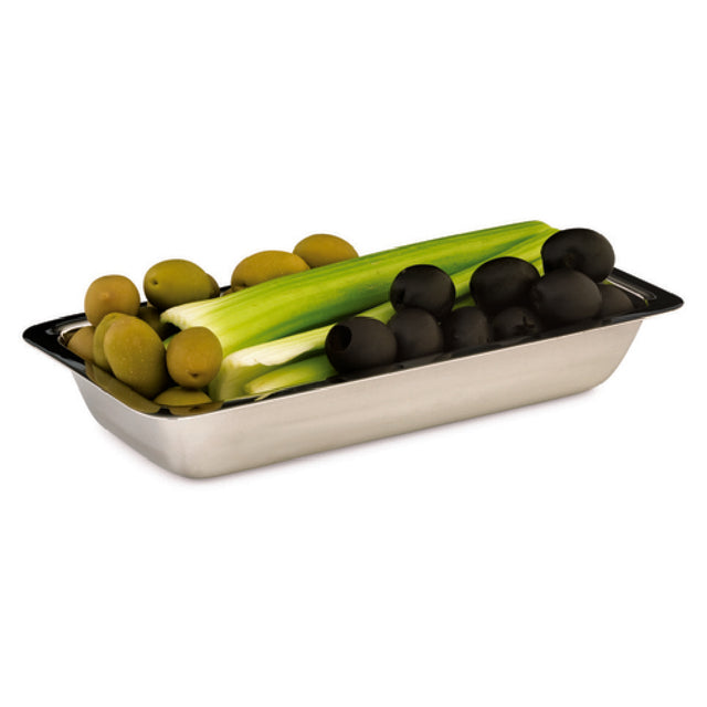 Steelite DW071794SS Serving Dish 9.0"W X 4.5"D X 1.5"H 18/10 Stainless
