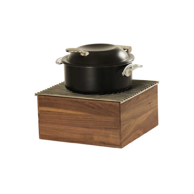 Cal Mil 23453-78 Sydney Chafer Alternative 16"W X16"D X8"H Walnut