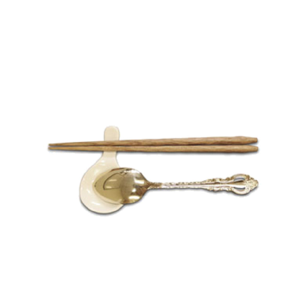 Town 22804/CS Soup Spoon/Chopstick Rest 2-1/2"D X 3-3/4"L Melamine