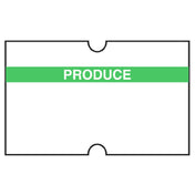 Hubert 42775 - Label, "Produce", For 1-line Pricing Gun