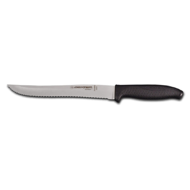 Dexter 24253B SofGrip™ (SG158SCB-PCP) Utility Slicer 8" Scalloped Edge