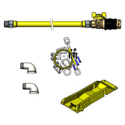 T&S Brass HG-4D-48G-K-PS Safe-T-Link Gas Connector Hose 3/4" Connection 48" Hose