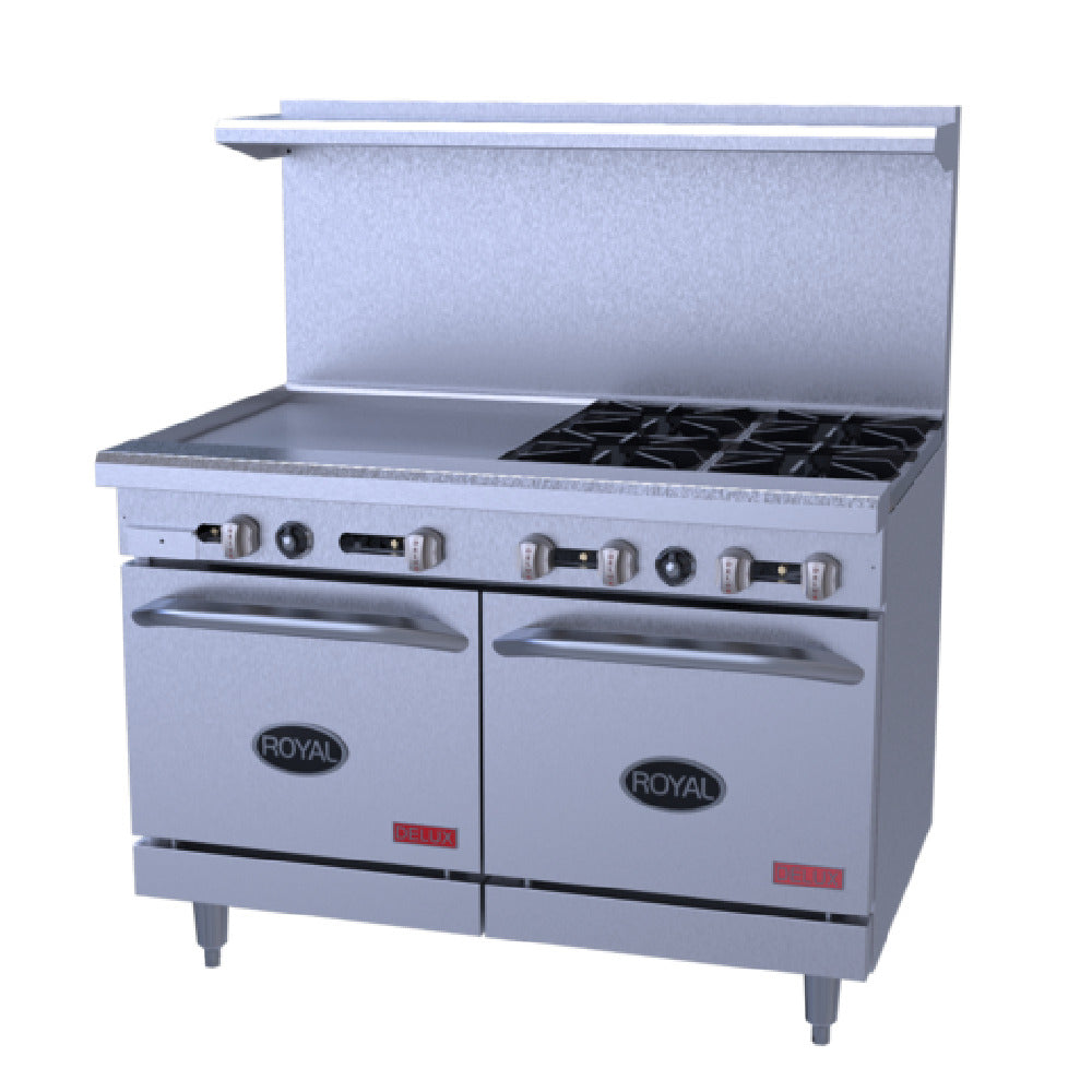 Royal Range Of California RDR-8SU_LP Delux Series Restaurant Range Gas