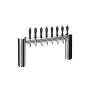 Perlick 4072-16PO-SS Avenue H-Pipe Draft Beer Tower Countertop 54-7/8"W X 15-5/8"H