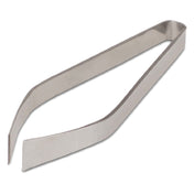 JB Prince D407 Fish Bone Tweezer 4-1/2"L Angled