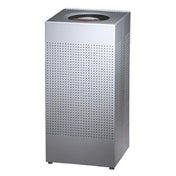 Rubbermaid FGSC14EPLSM Silhouette Indoor Receptacle 16 Gallon 14-3/4" X 14-3/4" X 30"H