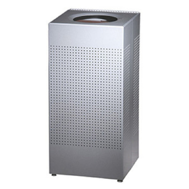 Rubbermaid FGSC14EPLSM Silhouette Indoor Receptacle 16 Gallon 14-3/4" X 14-3/4" X 30"H