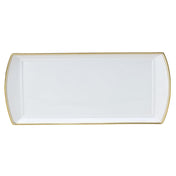 Steelite 82107AND0136 L/S Rectangle Tray 13.375" X 6.0" X 0.75" Signature