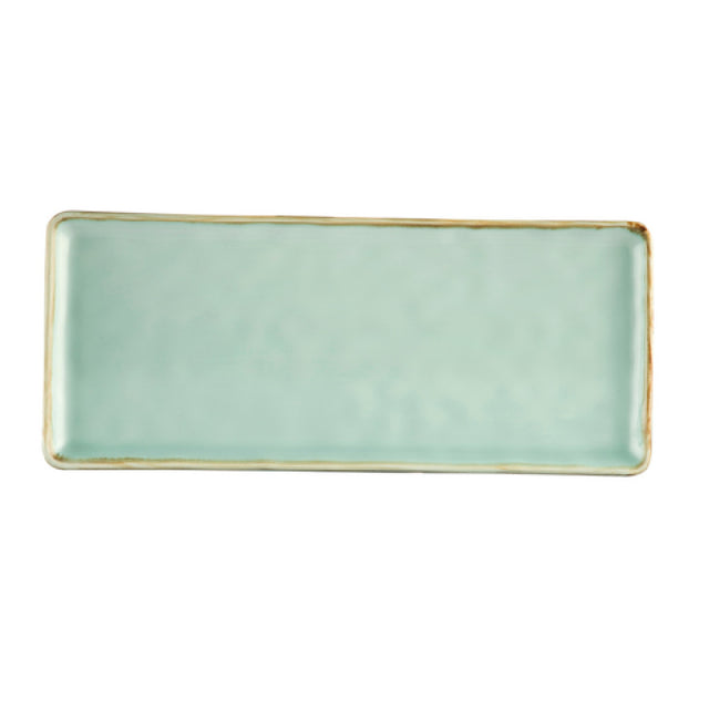 CAC China PMS-RT61-G Palm Springs Platter 16L X 6-3/4"W X 5/8"H Rectangular