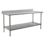 Eagle BPT-3036SB-BS BlendPort® Budget Series Work Table 36"W X 30"D 430 Stainless Steel Top