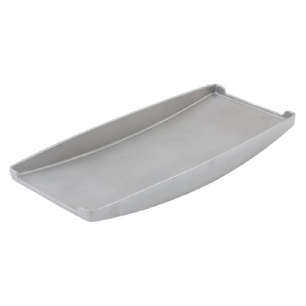 Bon Chef 70065 Futura2 Serving Platter 20" L X 9" W X 1-1/2" H Aluminum With Pewter-Glo Finish