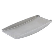 Bon Chef 70065 Futura2 Serving Platter 20" L X 9" W X 1-1/2" H Aluminum With Pewter-Glo Finish