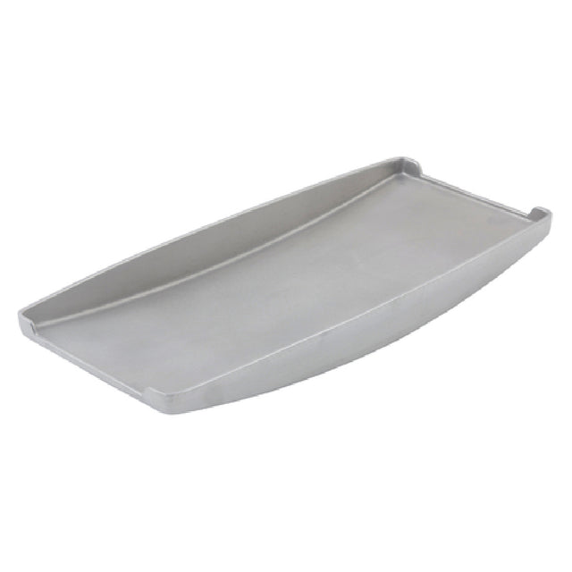 Bon Chef 70065 Futura2 Serving Platter 20" L X 9" W X 1-1/2" H Aluminum With Pewter-Glo Finish