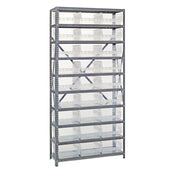 Quantum 1875-210CL Shelving Unit 18"D X 36"L X 75"H Heavy Duty