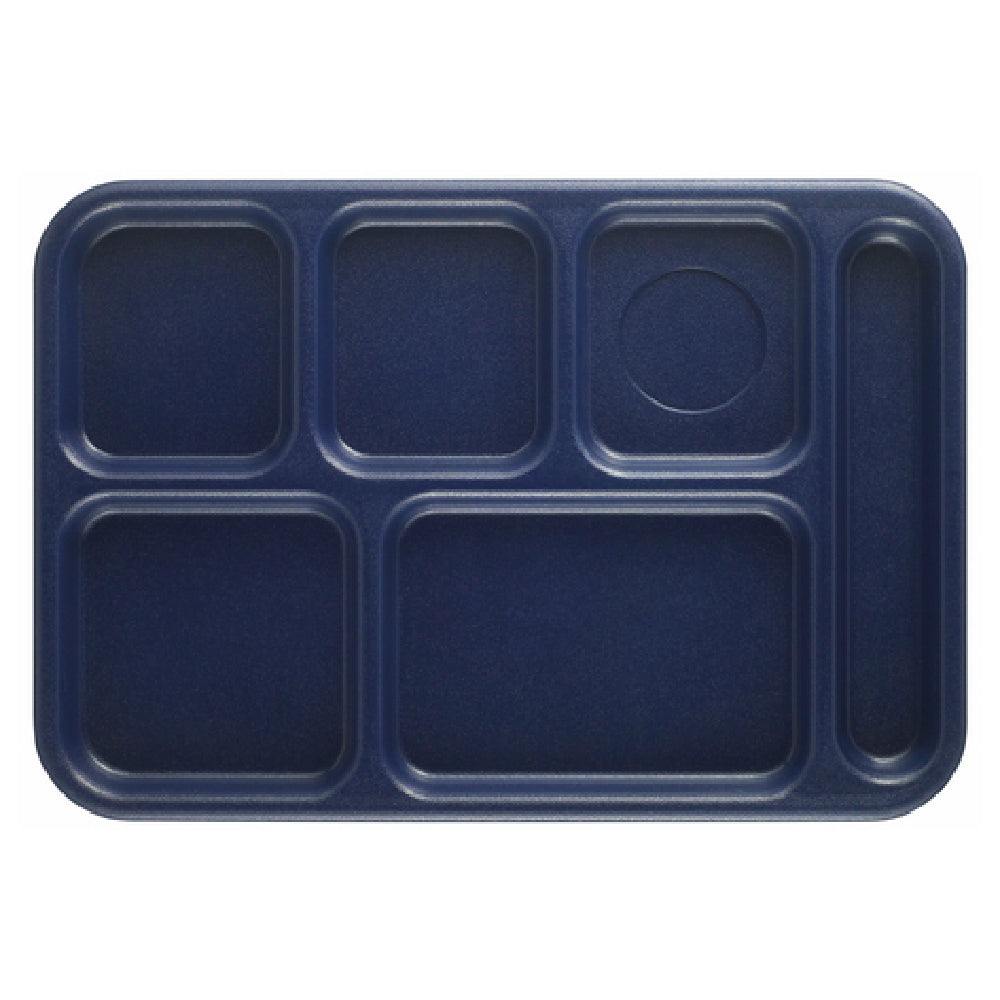 Cambro BCT1014186 Budget School Tray 6-compartment 10" X 14-1/2"