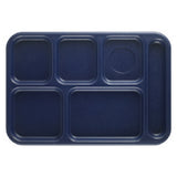 Cambro BCT1014186 Budget School Tray 6-compartment 10" X 14-1/2"