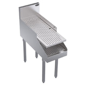 Krowne KR29-RG12 Royal Series Underbar Recesssed Drainboard Free Standing 12"W X 29"D