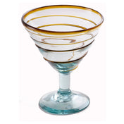 Orion Trading & Design G4667-AW Spiral Cocktail / Margarita Glass 12 Oz. 5" Dia. X 6"H